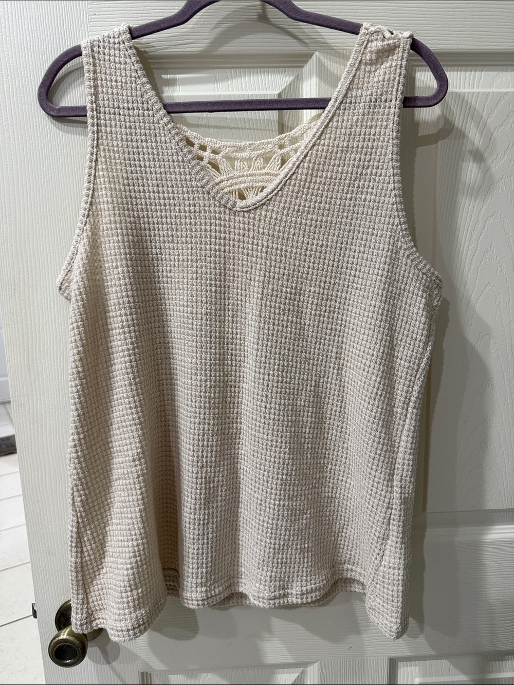 Crochet Back Tank